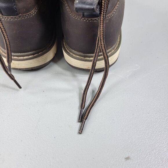 Keen Akron Utility Work Boots Mens Size 9 Waterproof Leather Slip Resistant